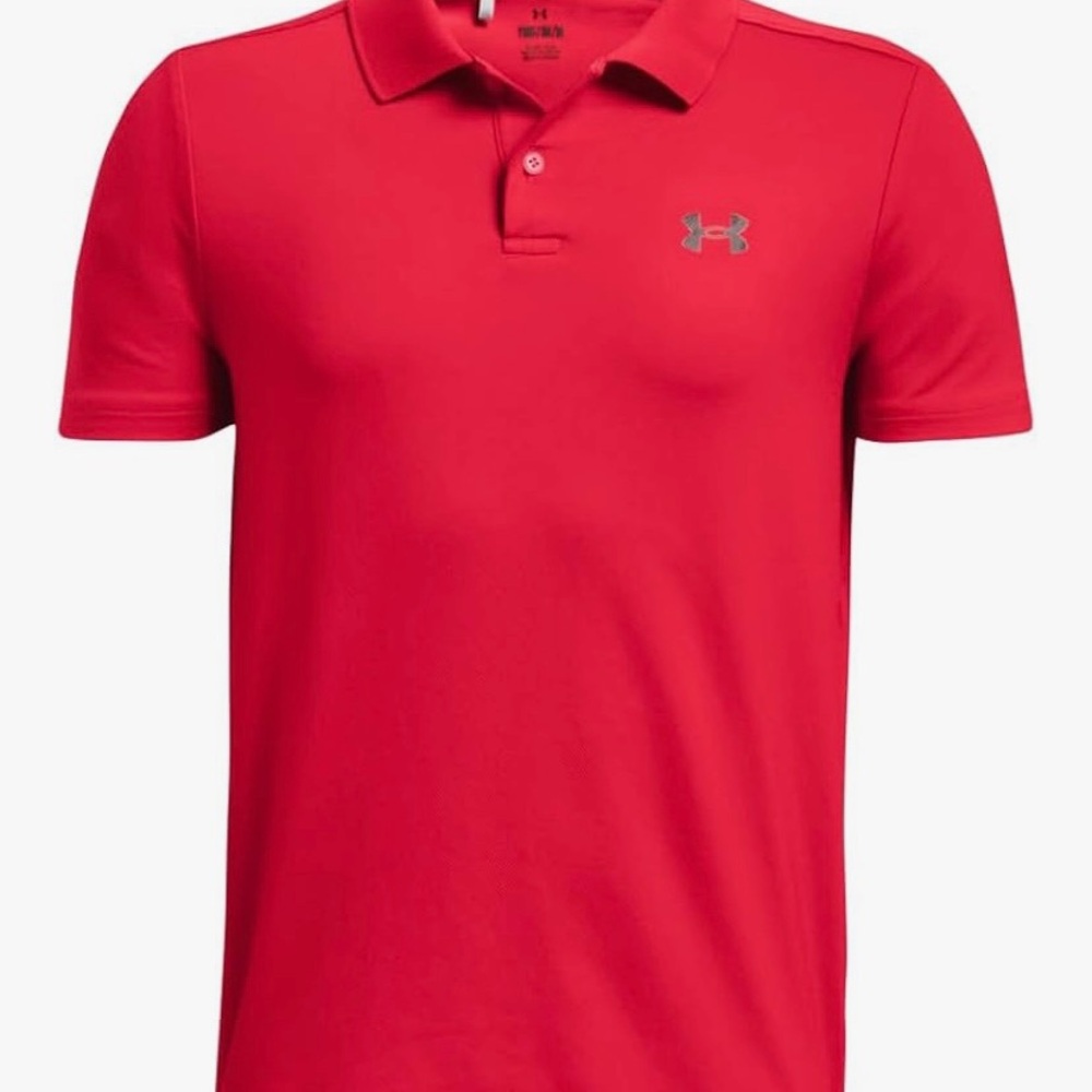 Under Armour Boy’s Red Polo Shirt